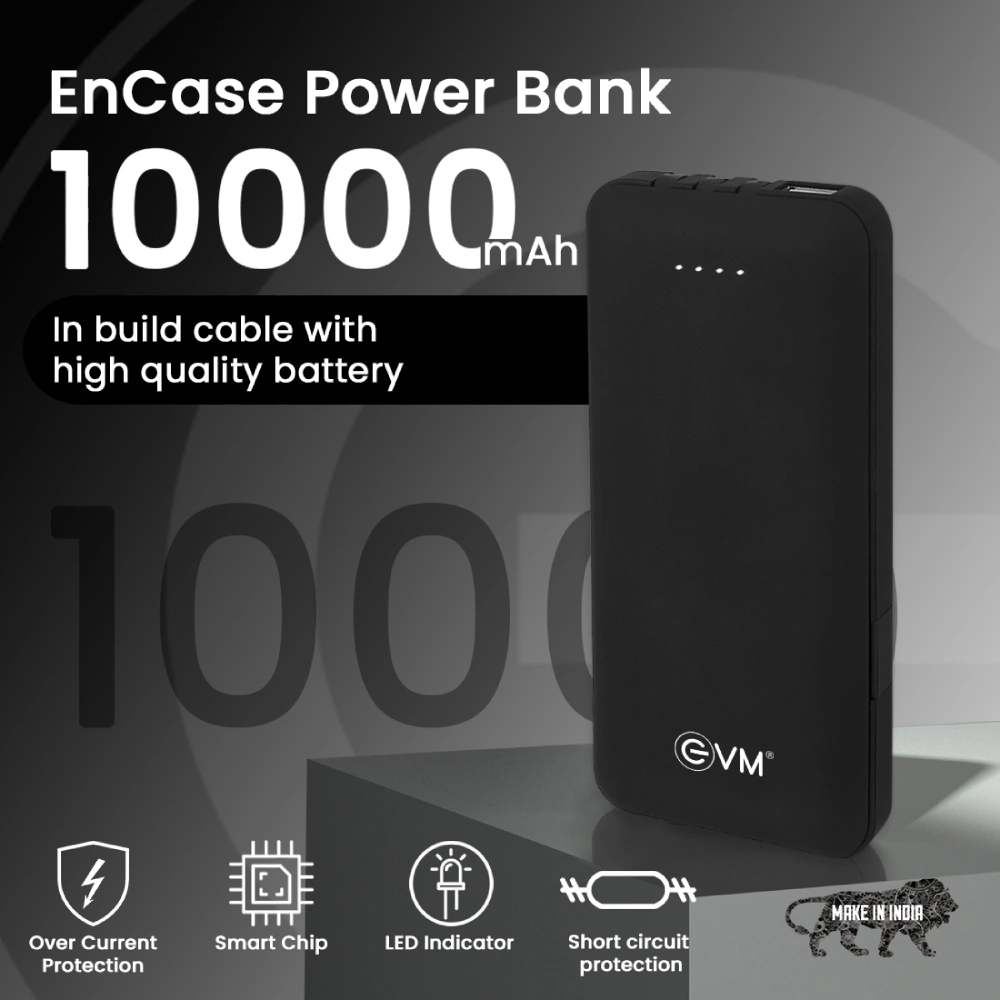 EVM Power Bank 10000 mAh (Encase P0077) view 3